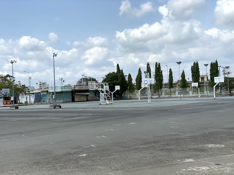 Công viên Sài Gòn đìu hiu giữa mùa dịch COVID-19 ảnh 17