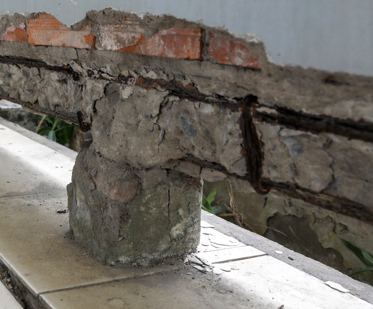 Chưa bàn giao, Bệnh viện Tâm thần TPHCM đã sụt lún như gặp động đất ảnh 17