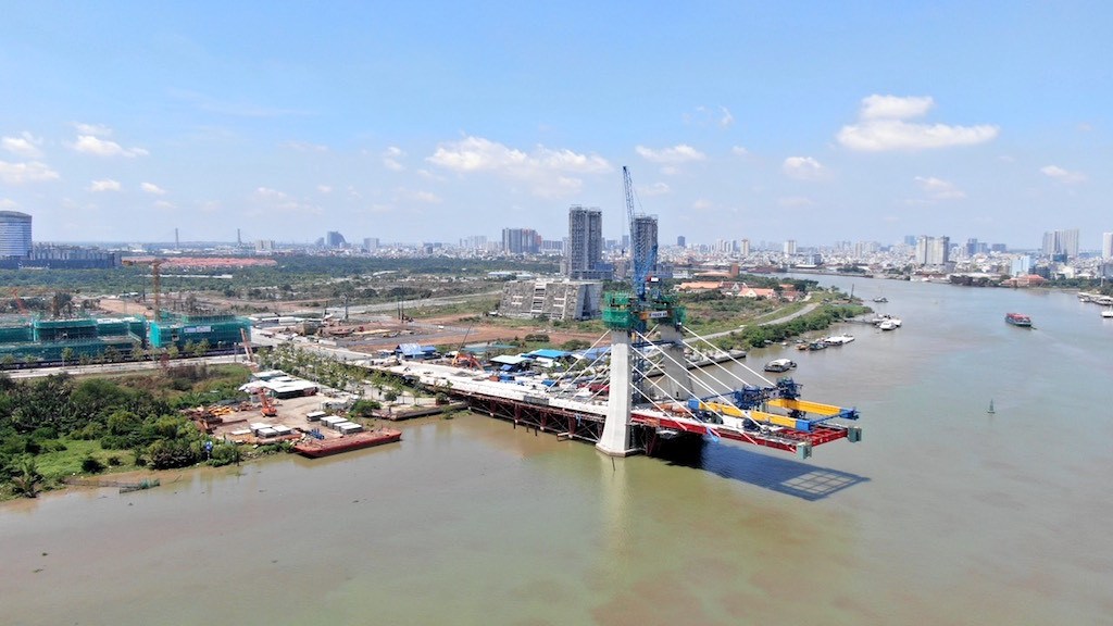 Cầu Thủ Thiêm 2 đang thi công tới đâu? ảnh 10