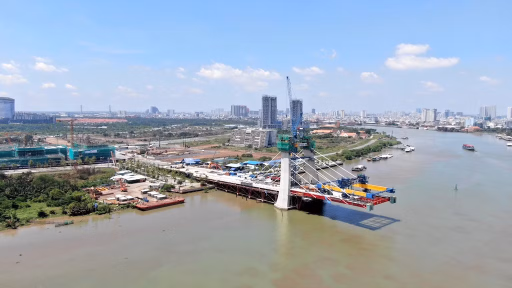 Cầu Thủ Thiêm 2 đang thi công tới đâu? ảnh 10