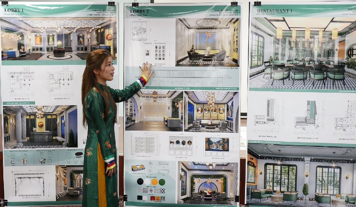 Triển lãm đồ án tốt nghiệp năm 2020 của sinh viên Hoa Sen ảnh 1
