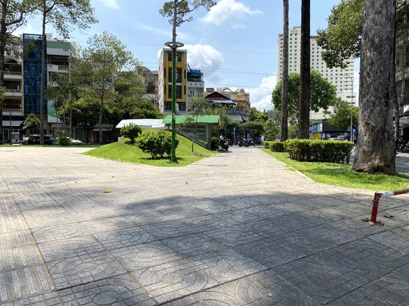 Công viên Sài Gòn đìu hiu giữa mùa dịch COVID-19 ảnh 10