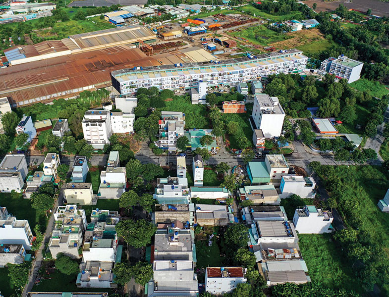 Chưa lên quận, các huyện ven TPHCM đã dính nhiều sai phạm đất đai, xây dựng ảnh 3