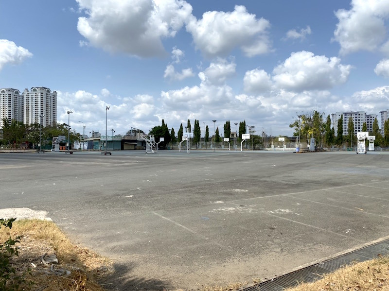 Công viên Sài Gòn đìu hiu giữa mùa dịch COVID-19 ảnh 16