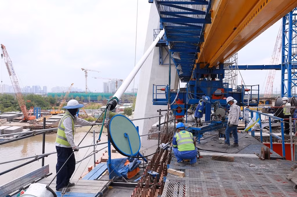 Cầu Thủ Thiêm 2 đang thi công tới đâu? ảnh 14