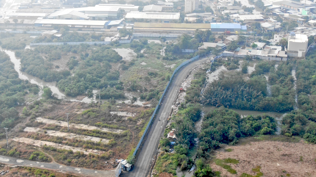 Con đường ven sông trị giá 'tỷ đô' ở Sài Gòn nhìn từ trên cao ảnh 13