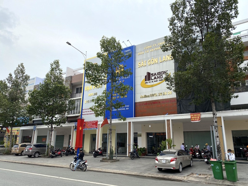 'Phố bất động sản' đìu hiu giữa mùa dịch COVID-19 ảnh 13