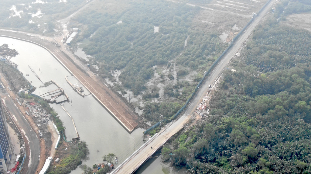 Con đường ven sông trị giá 'tỷ đô' ở Sài Gòn nhìn từ trên cao ảnh 5