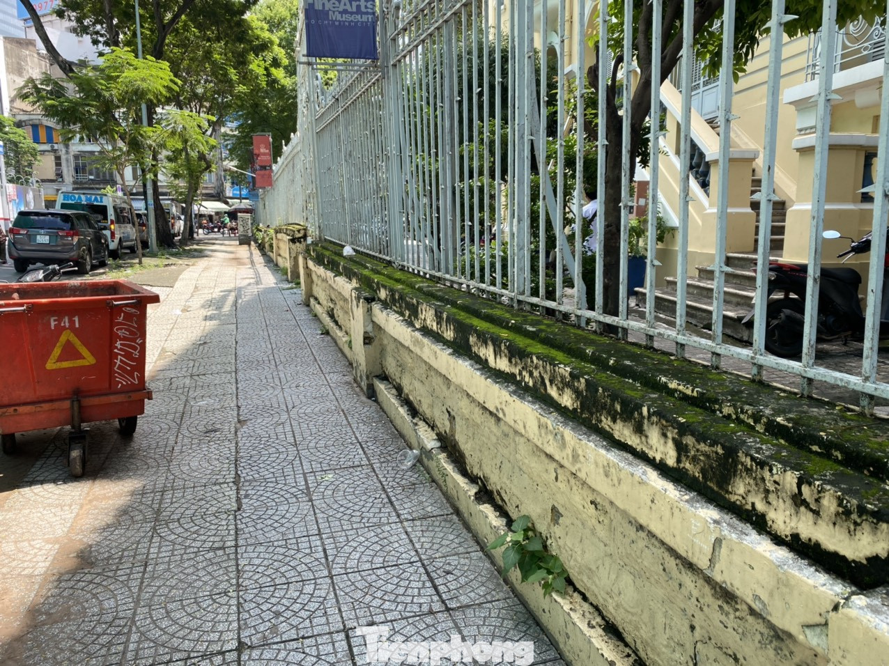 Bảo tàng Mỹ thuật TPHCM bị lún nứt do cao ốc khu tứ giác Bến Thành thi công ảnh 3