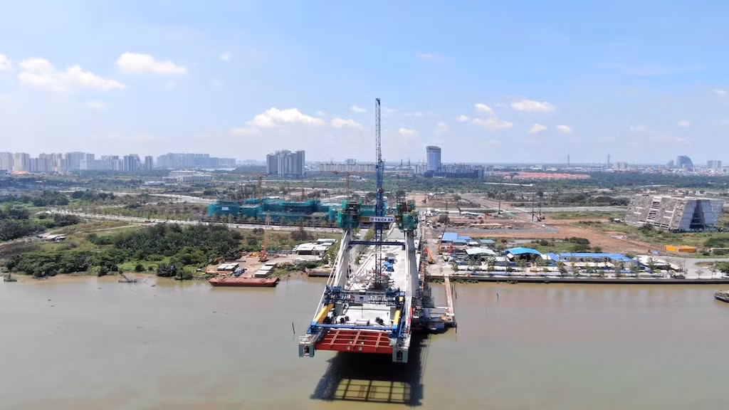 Cầu Thủ Thiêm 2 đang thi công tới đâu? ảnh 6
