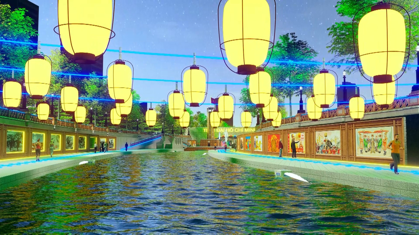 Mô hình cải tạo sông Tô Lịch thành công viên lịch sử - văn hóa - tâm linh có gì? ảnh 8