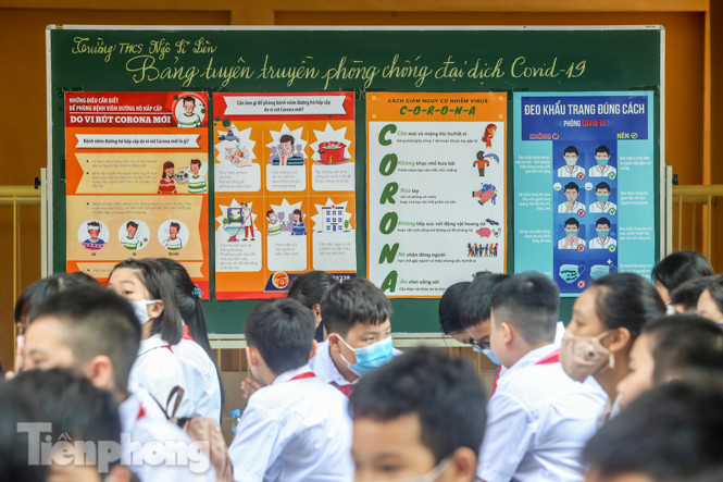 Lễ khai giảng đặc biệt tại ngôi trường trăm tuổi ở Hà Nội ảnh 8