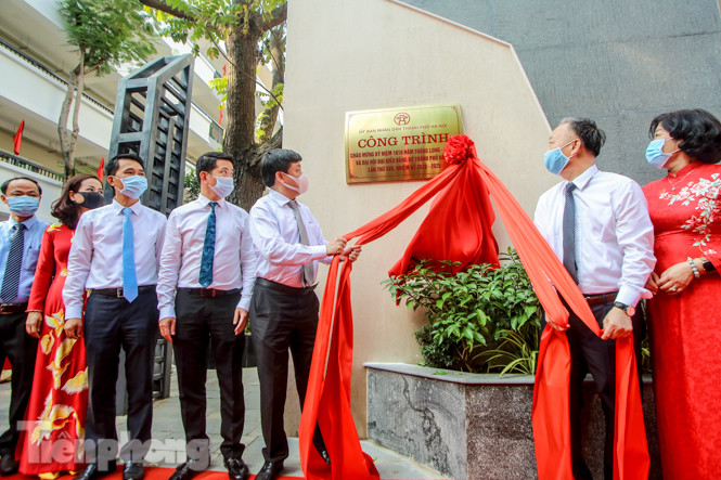 Lễ khai giảng đặc biệt tại ngôi trường trăm tuổi ở Hà Nội ảnh 14