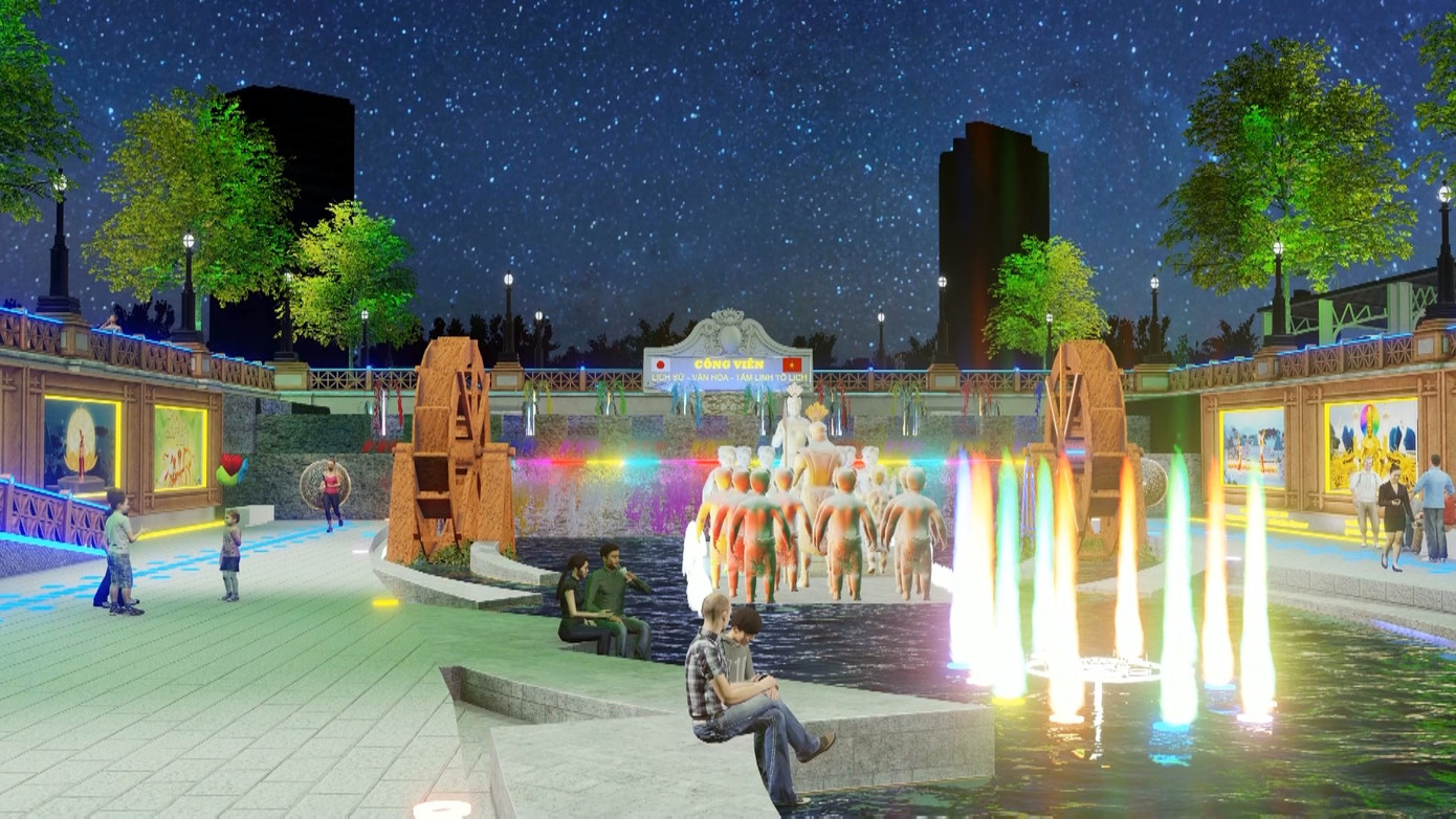 Mô hình cải tạo sông Tô Lịch thành công viên lịch sử - văn hóa - tâm linh có gì? ảnh 10