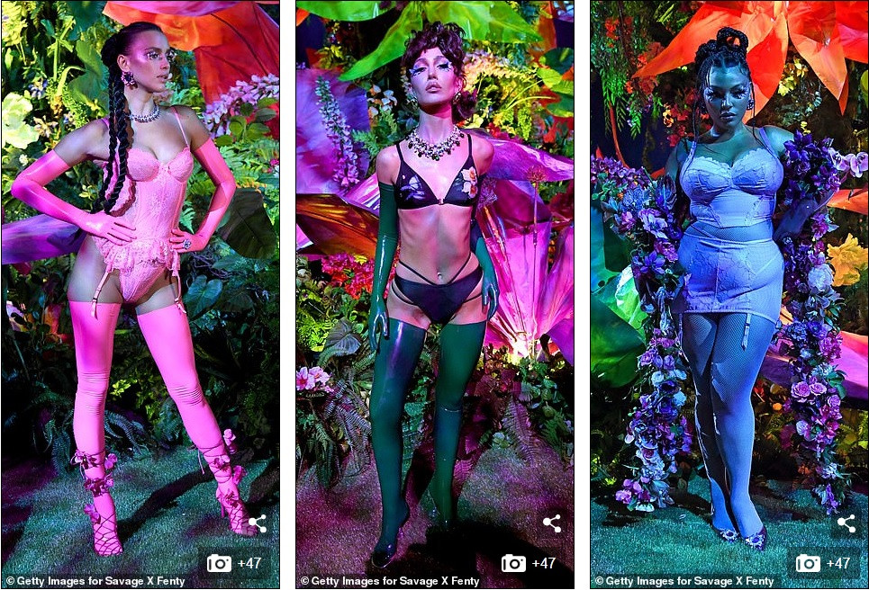 Bella Hadid, Irina Shayk và Cara Delevingne quy tụ trong đêm hội nội y của Rihanna ảnh 13