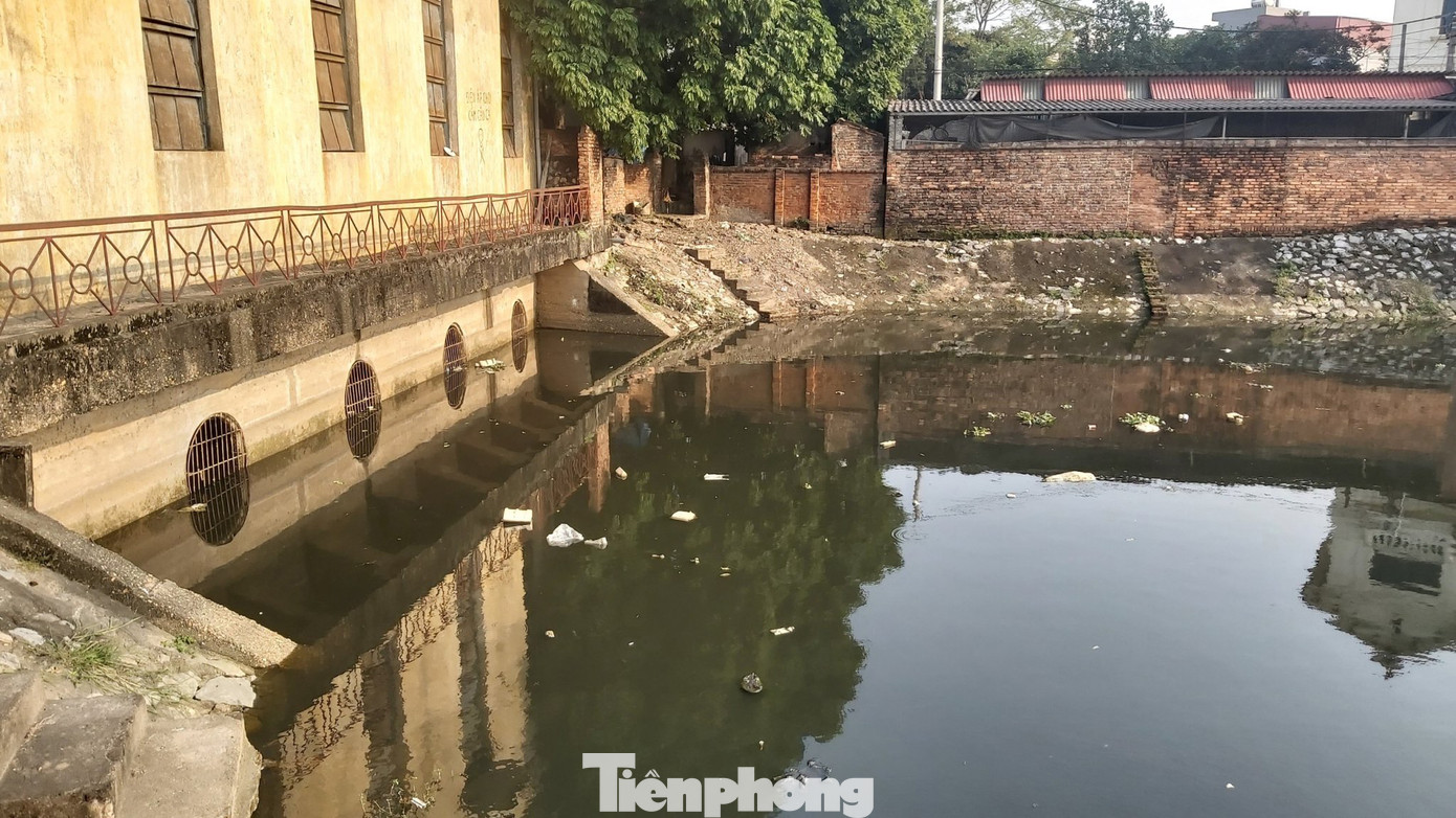 Ghê sợ dòng kênh đen sủi bọt đổ ra sông lớn ở Bắc Ninh ảnh 3