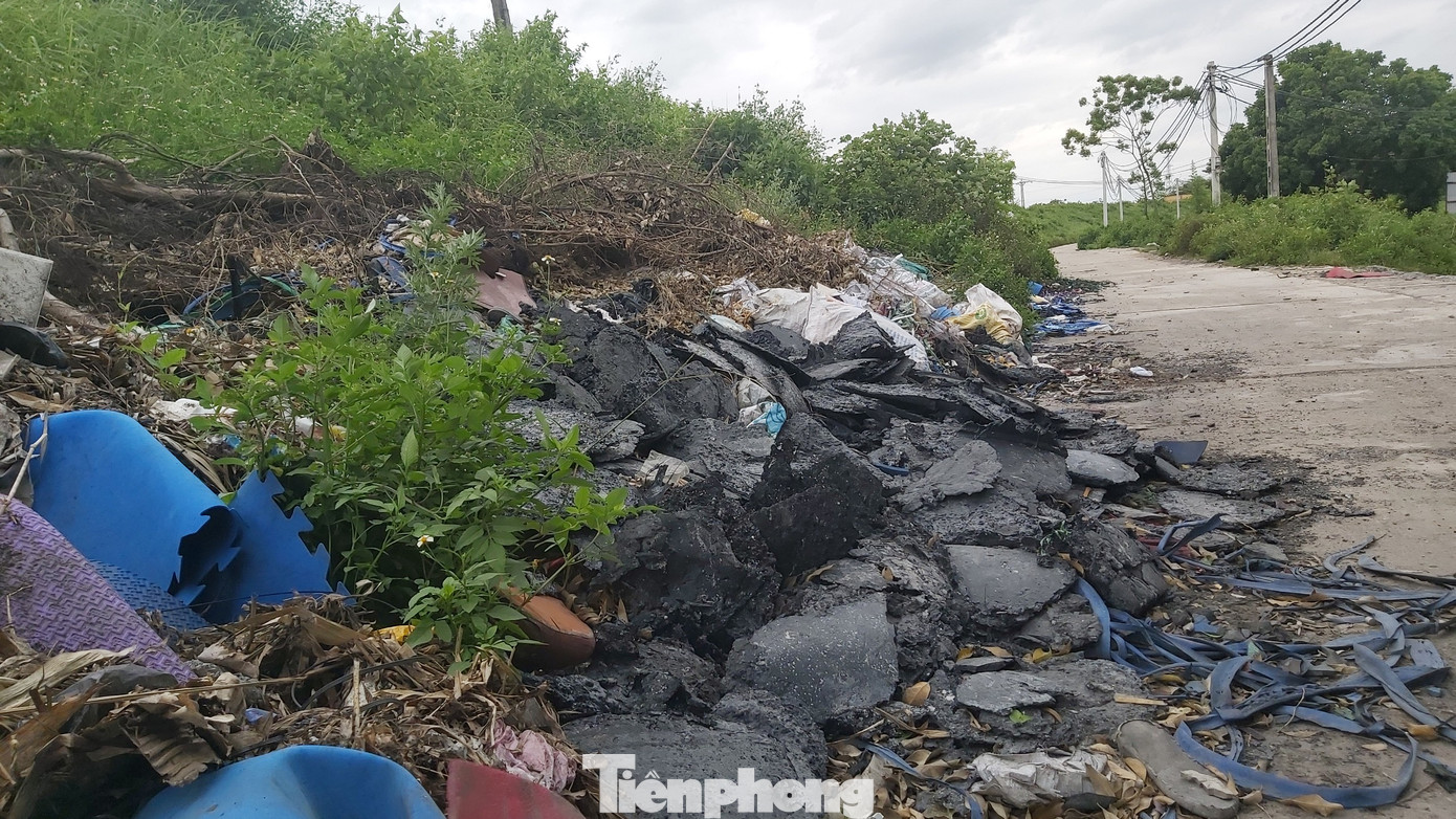 Loạt nhà xưởng trái phép, dùng cao su làm chất đốt ở Hà Nội ảnh 6