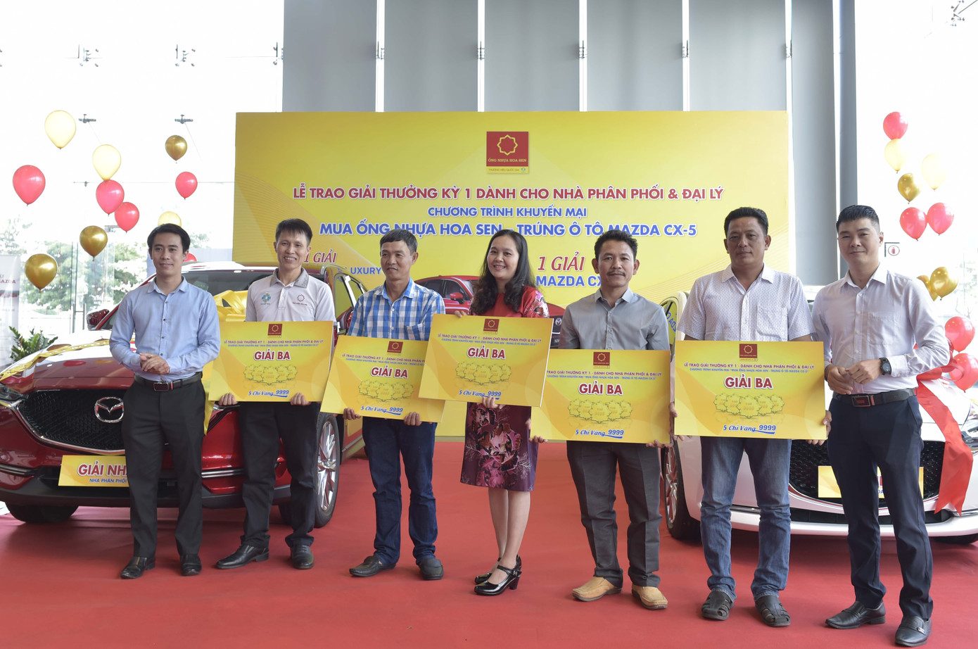 Mua ống nhựa Hoa sen, trúng ô tô Mazda CX-5 ảnh 2