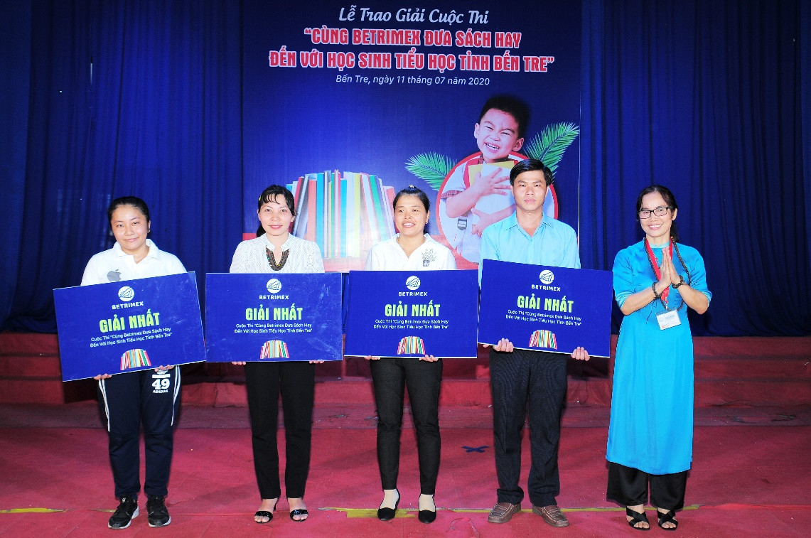 Lan tỏa văn hóa đọc ‘Cùng Betrimex đưa sách hay đến với học sinh tiểu học tỉnh Bến Tre’ ảnh 1