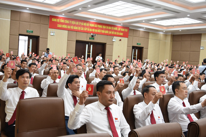 Đại hội đại biểu Đảng bộ Tổng công ty Điện lực TP Hà Nội lần thứ III, nhiệm kỳ 2020-2025 ảnh 1