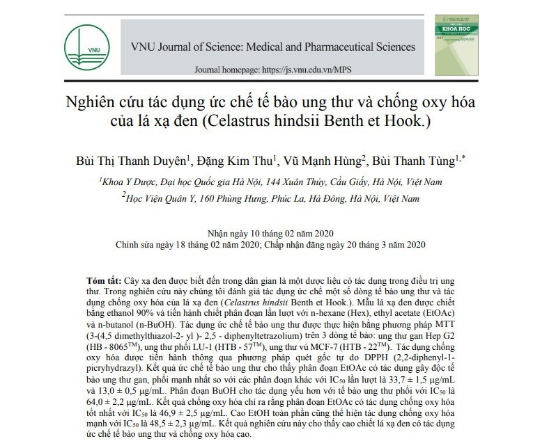 Hiểu đúng về cây xạ đen hỗ trợ chống ung thư ảnh 3