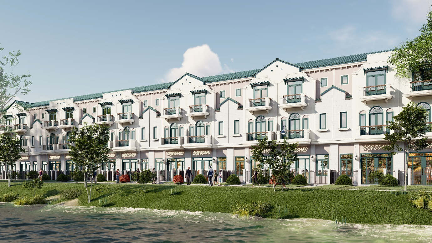 Phân khu River Park 1 đô thị sinh thái Aqua City: Bản hòa ca của cây và nước ảnh 1