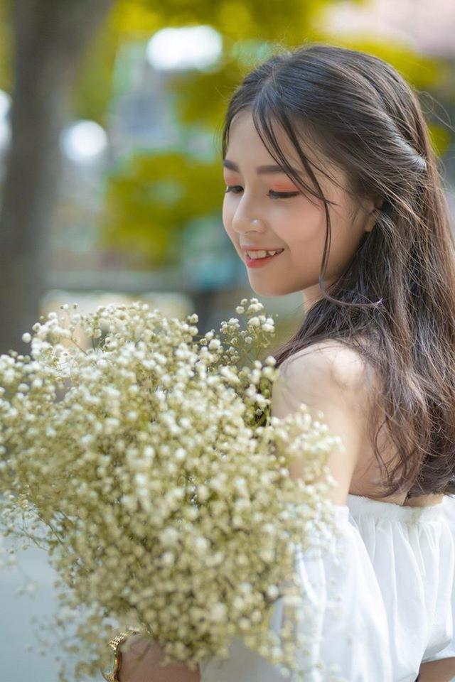 Nữ sinh Hà thành 'gieo thương nhớ' với góc nghiêng xinh đẹp ảnh 3