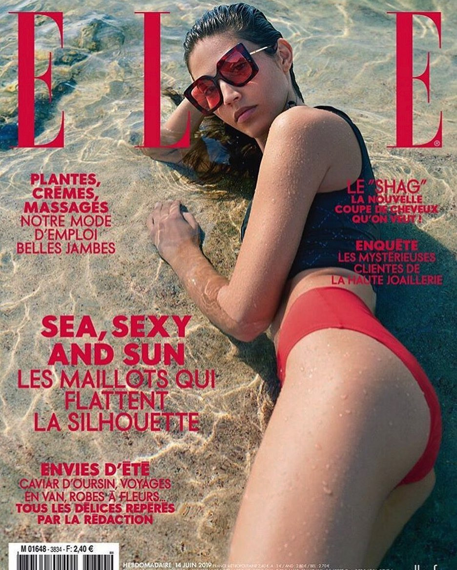 'Bông hồng Pháp' cao 1m81 lên bìa Maxim ảnh 14