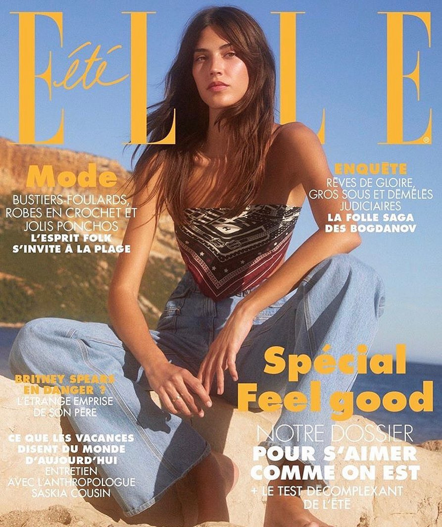 'Bông hồng Pháp' cao 1m81 lên bìa Maxim ảnh 13