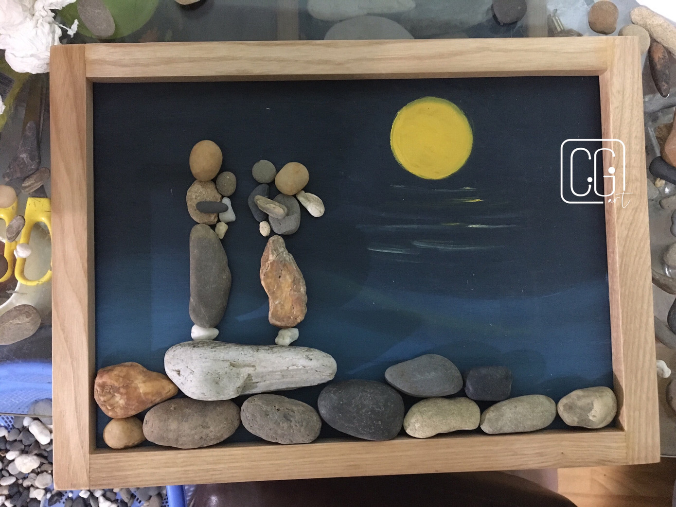 Cô gái trẻ 'thổi hồn' vào những viên đá, biến thành tác phẩm nghệ thuật ảnh 1