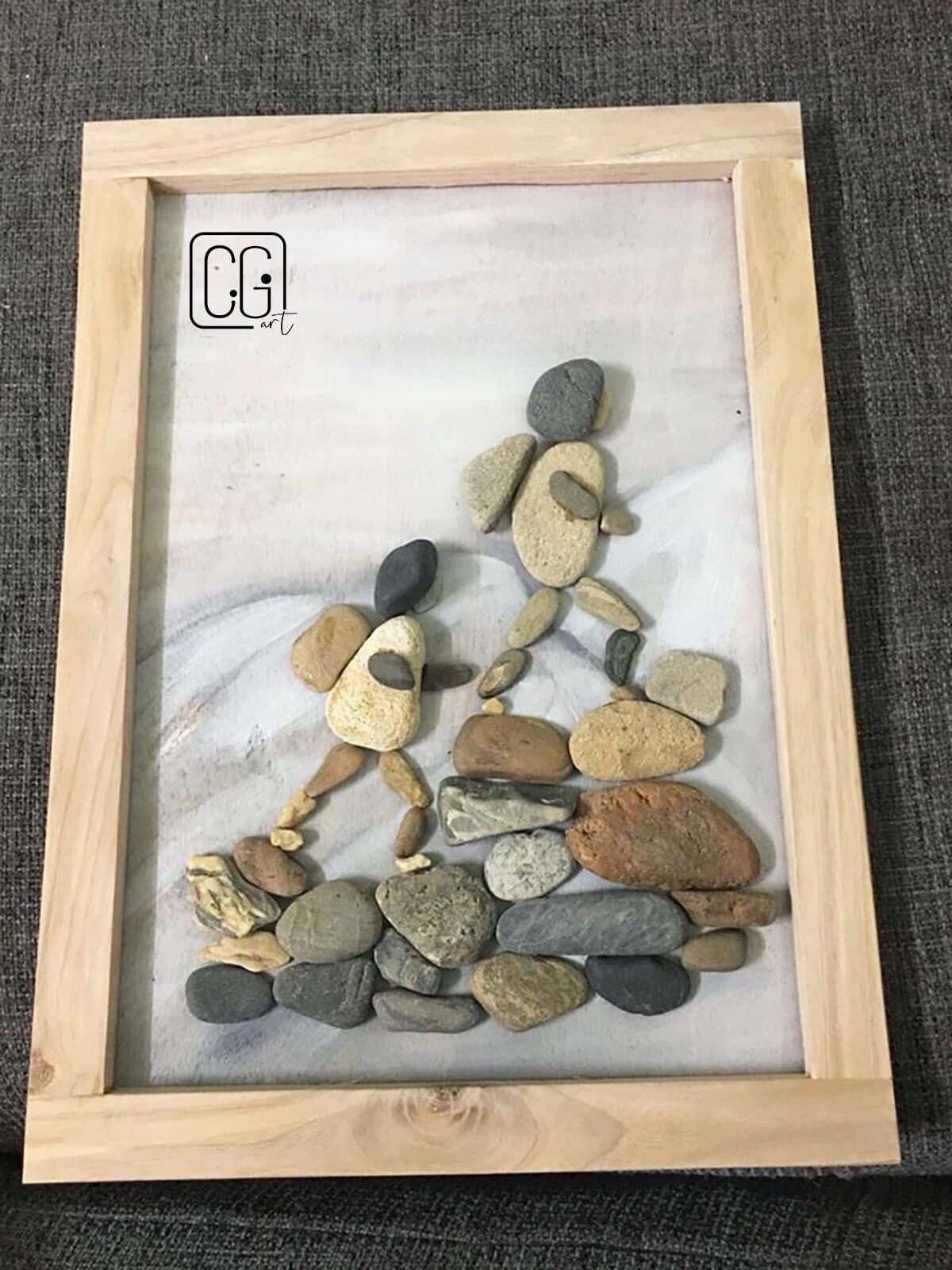 Cô gái trẻ 'thổi hồn' vào những viên đá, biến thành tác phẩm nghệ thuật ảnh 5