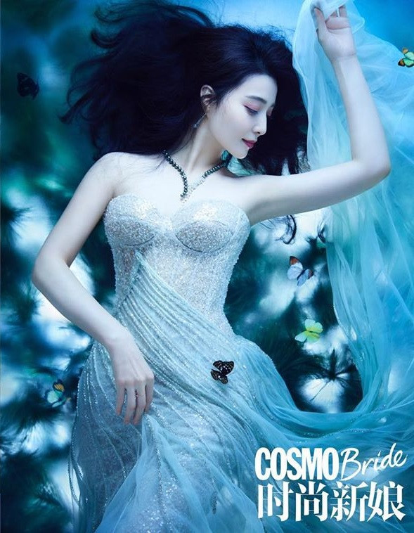 Phạm Băng Băng đẹp như tiên nữ khi mặc váy cô dâu ảnh 4