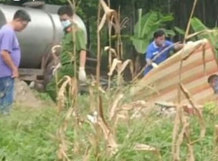 Hai vợ chồng chết bất thường trong bồn chứa phân ảnh 1