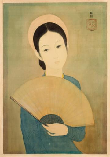 Hé lộ bức tranh của danh họa Lê Phổ vừa được bán với giá kỷ lục ở nước ngoài ảnh 5