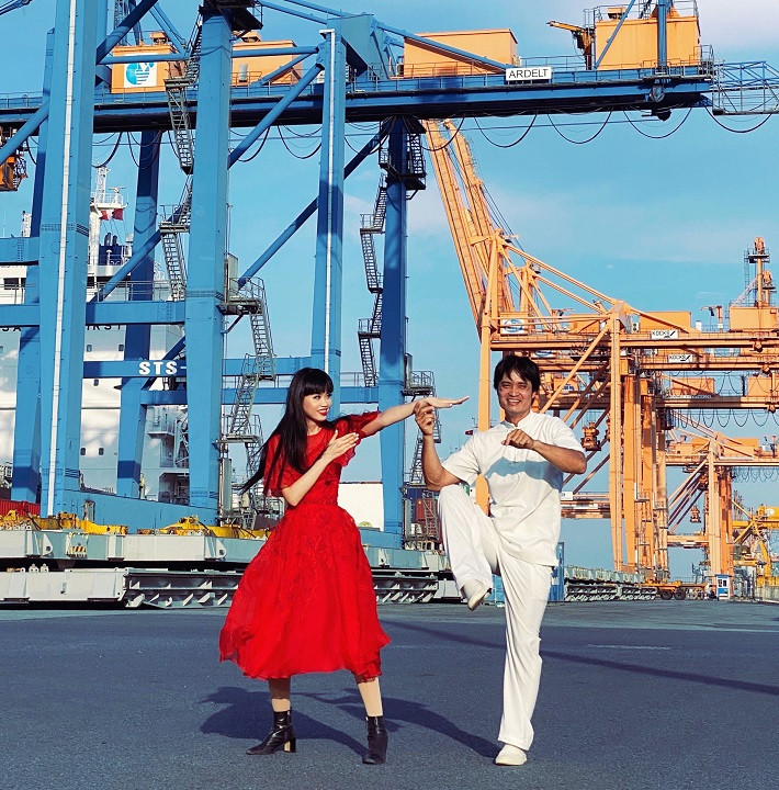 Jessica Minh Anh phải tập luyện võ cùng Tuấn 'Hạc' với cường độ cao để đóng phim ảnh 2