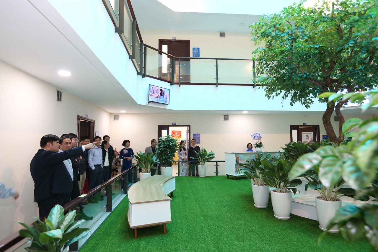 Khánh thành Không gian xanh tại trụ sở Trung ương Đoàn ​ ảnh 3