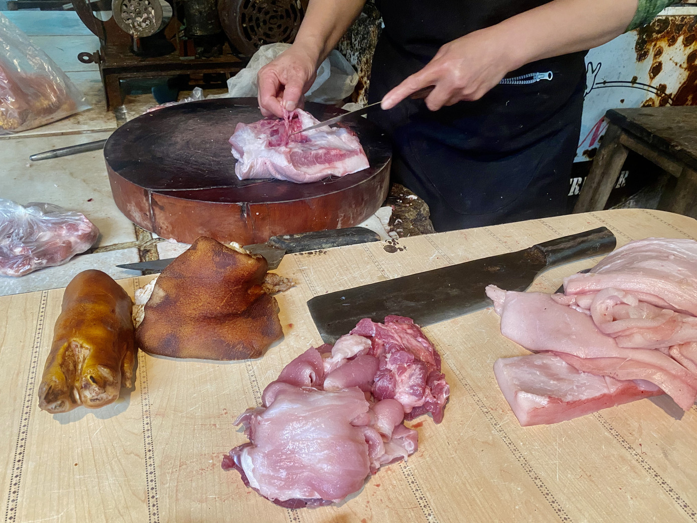 Thịt lợn trong nước vẫn ở mức cao ảnh 2