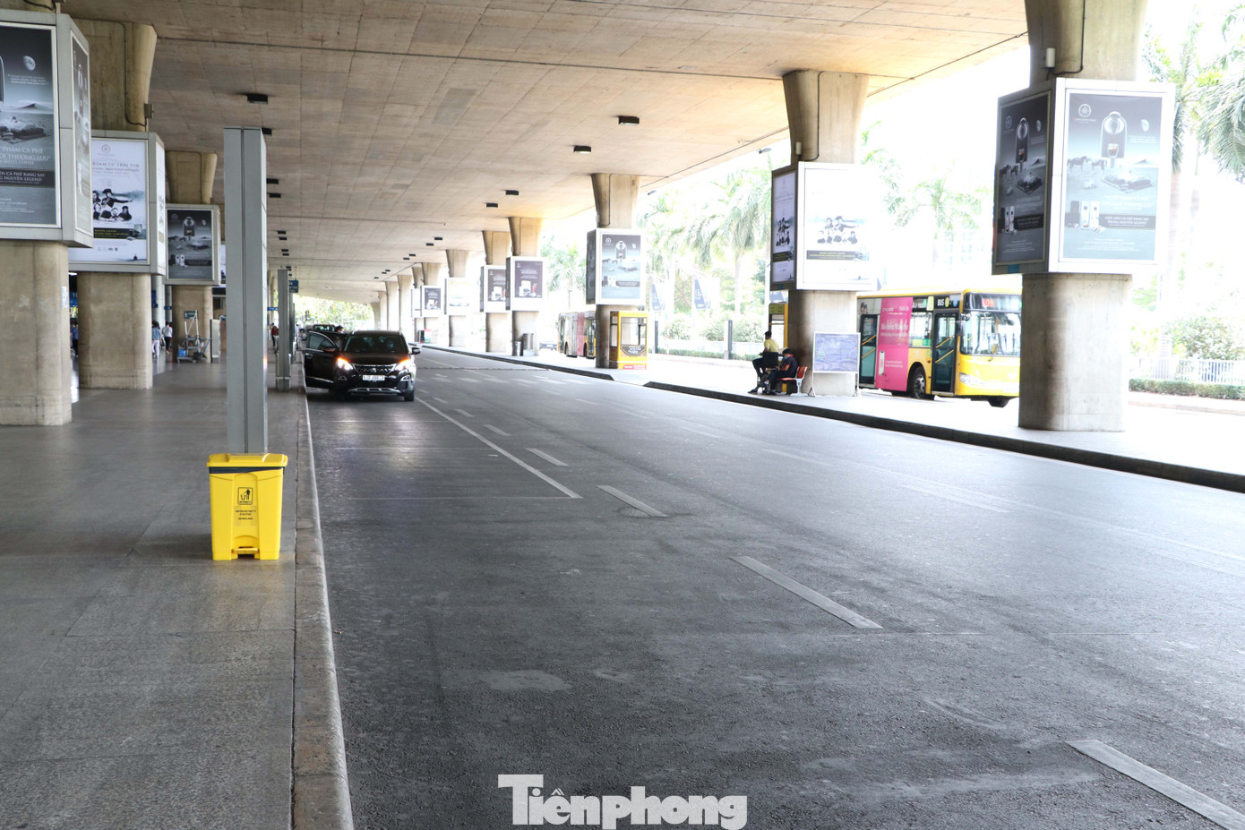 Sân bay Tân Sơn Nhất vắng hoe giữa mùa dịch Covid-19 ảnh 8