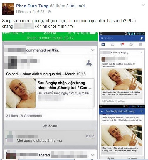 Thúy Nga và nhiều sao Việt bàng hoàng khi hay tin chính mình qua đời ảnh 4