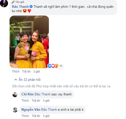 Bảo Thanh bất ngờ thông báo ngừng đóng phim ảnh 1