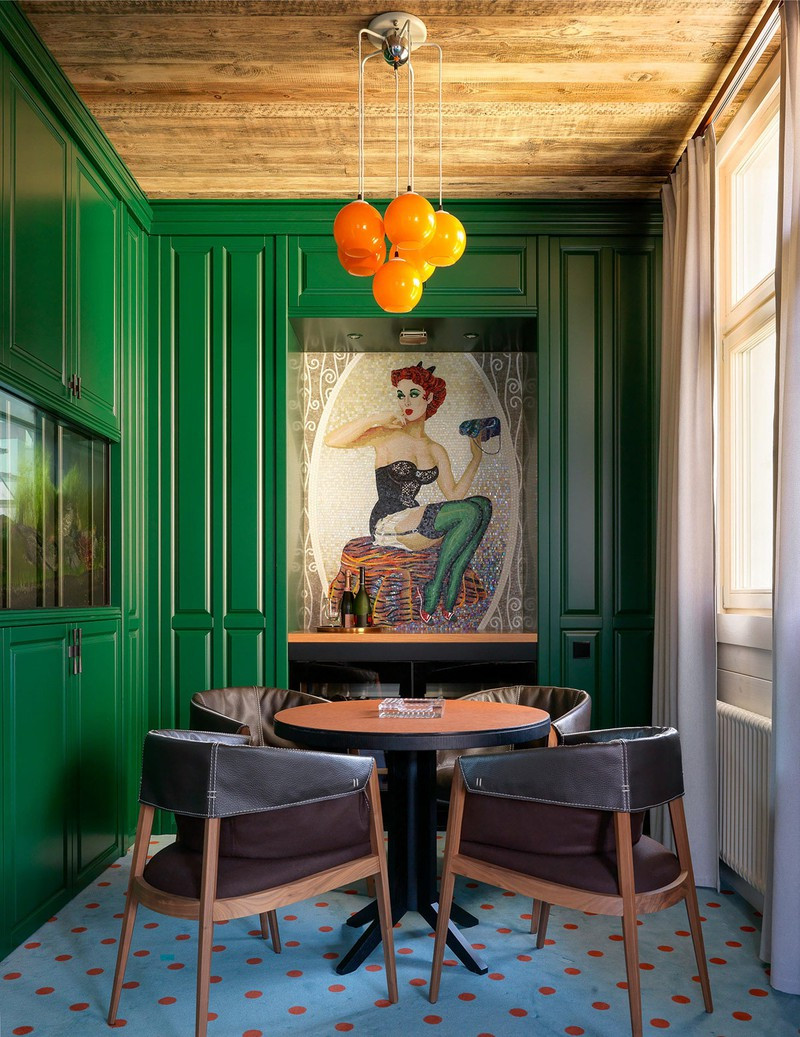 Căn hộ cá tính đẹp mê mẩn, sinh động như tranh vẽ ảnh 8