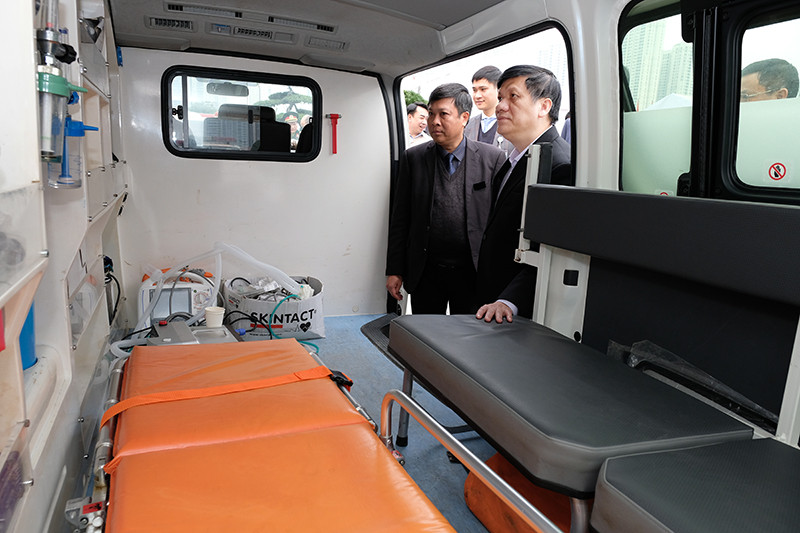 Hơn 300 người cùng phương tiện hiện đại xuất quân phục vụ Đại hội Đảng ảnh 1