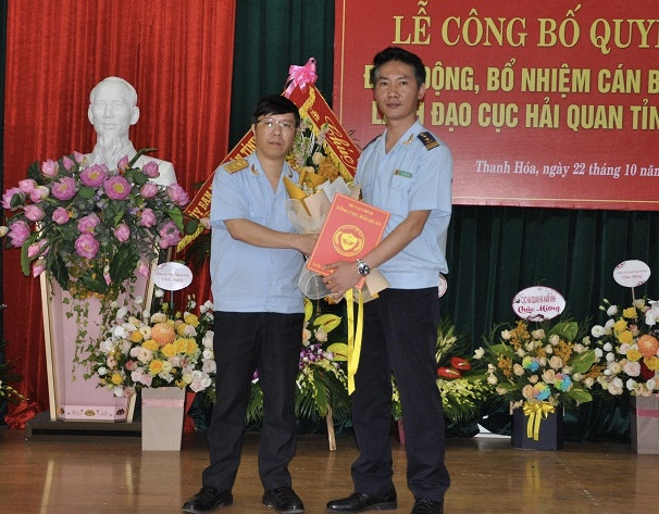Hải quan Thanh Hoá có cục trưởng mới ảnh 1