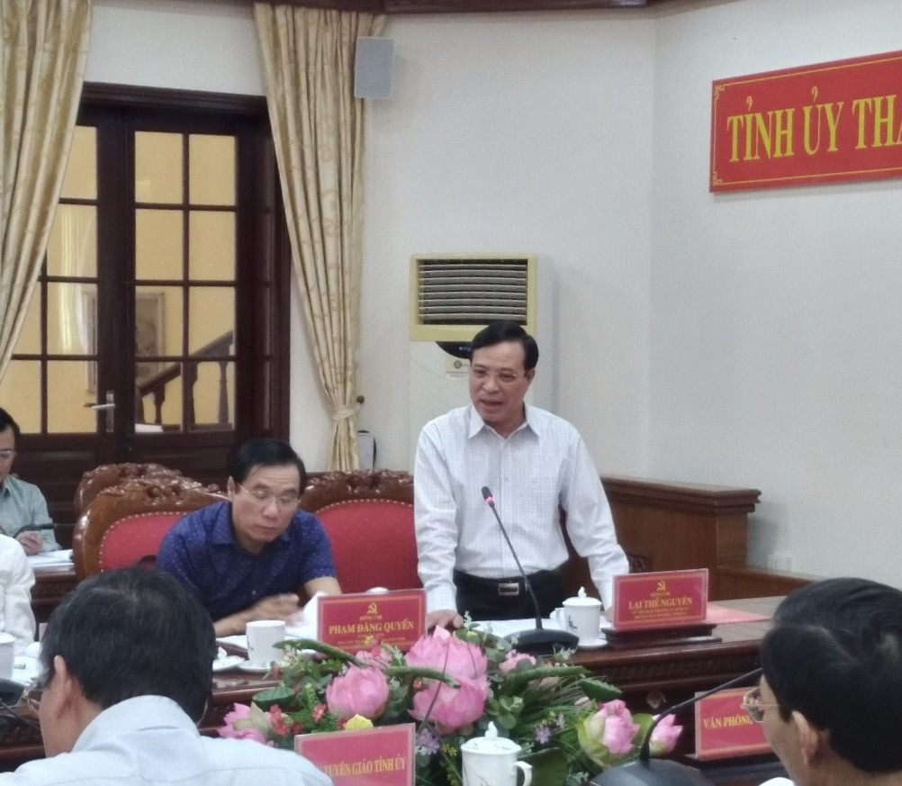 Thanh Hoá họp báo trước Đại hội Đảng bộ tỉnh ảnh 1