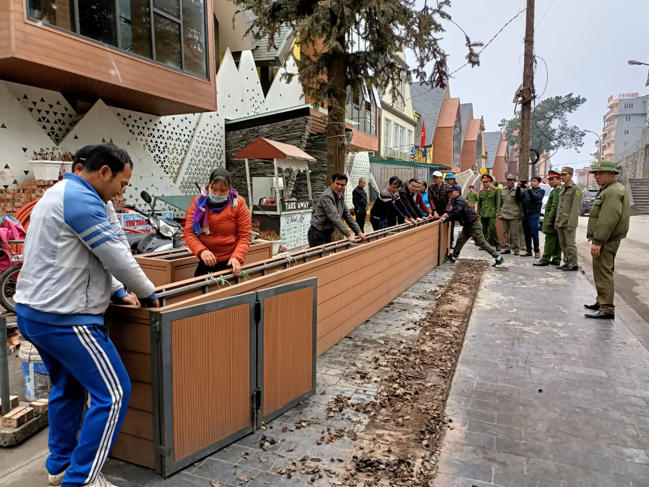 Ngột ngạt Tam Đảo: Cưỡng chế tháo dỡ hàng loạt công trình ảnh 2