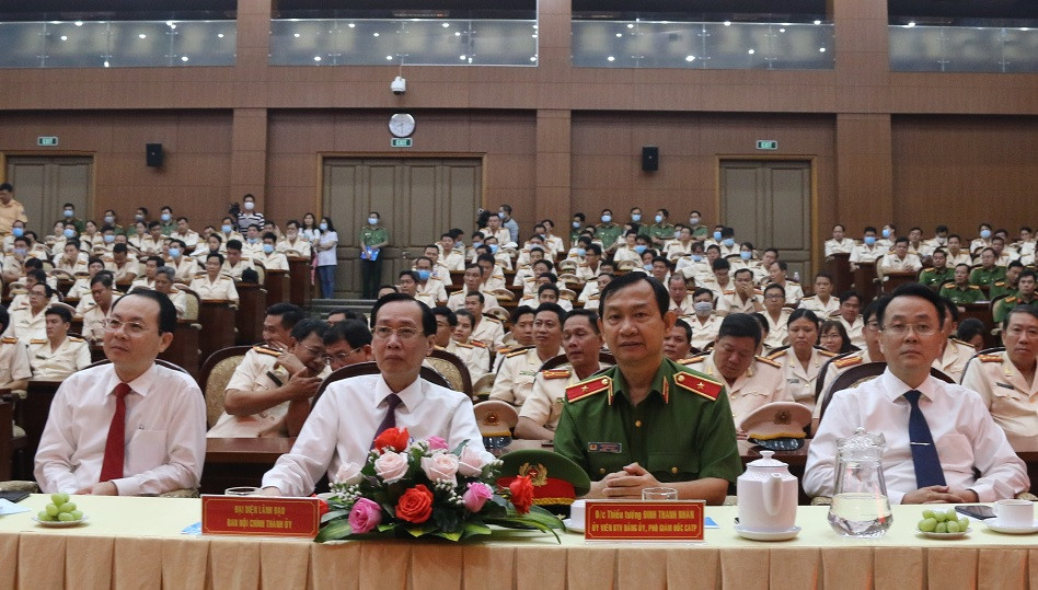 Công an thành phố Thủ Đức có 16 cấp phó gồm những ai? ảnh 1