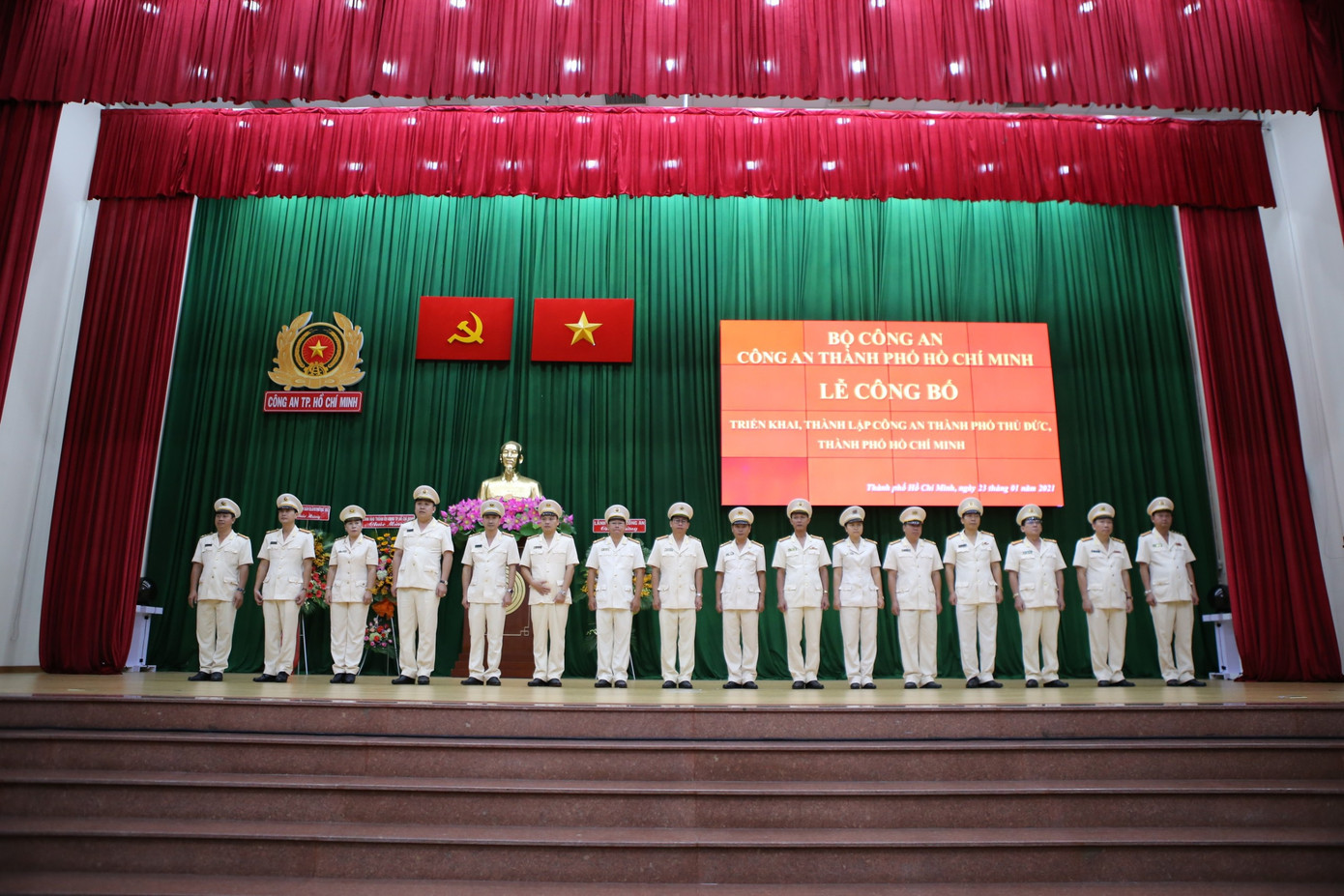 Vì sao Công an TP.Thủ Đức có đến 16 cấp phó? ảnh 1