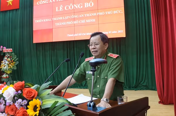 Công an thành phố Thủ Đức có 16 cấp phó gồm những ai? ảnh 4
