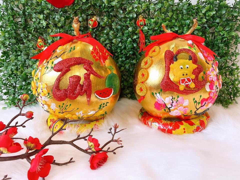 Bưởi diễn vượt hàng nghìn cây số vào Nam, người Sài Gòn ký tên lên chậu đặt trước ảnh 13