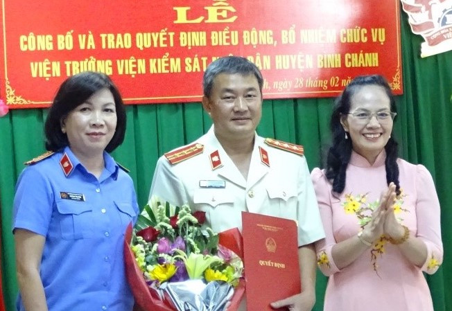 Ông Quách Thanh Giang được bổ nhiệm giữ chức Viện trưởng VKSND TP.Thủ Đức. Ảnh VKSND TPHCM Thành phố Thủ Đức có Viện trưởng Viện kiểm sát ảnh 1